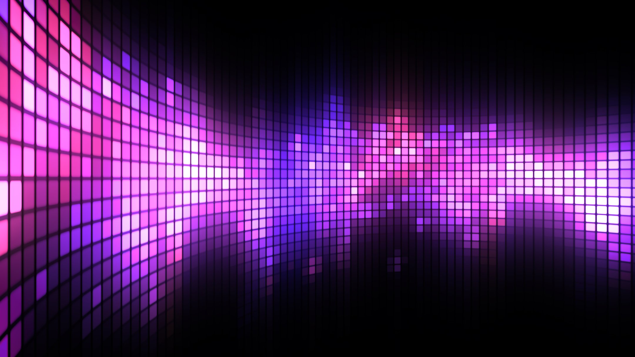 Magenta LED Dance Lights Wall Background